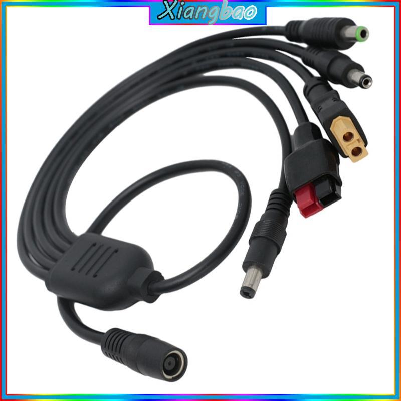 Xiangbao Độ bền DC7909 Nữ XT60 DC5521 DC6530 Cáp sạc cho thiết bị sử dụng lâu dài