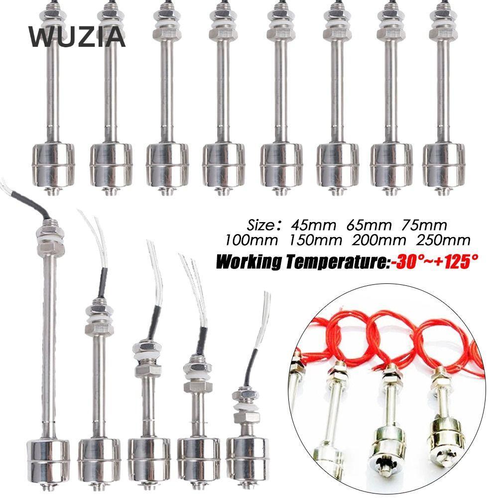 WUZIA Tank Liquid Water Level Sensor Level Switch 45-250mm Double Ball Float Switch Tank Pool Flow S