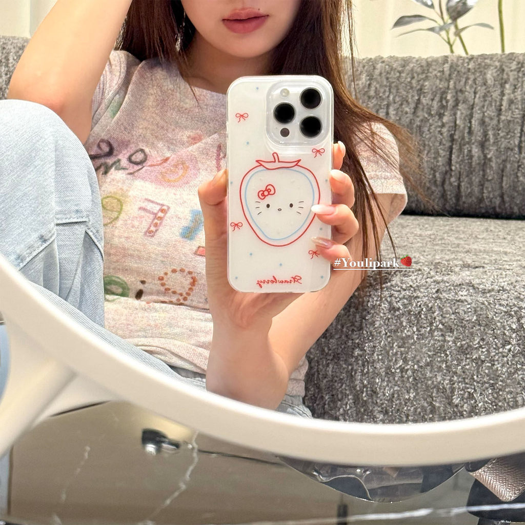 TKB77 Dành Cho iphone Chống Sốc Hàn Quốc Dễ Thương Ốp Lưng Điện Thoại 17PRO MAX / 16 Pro Max / 15 Pr