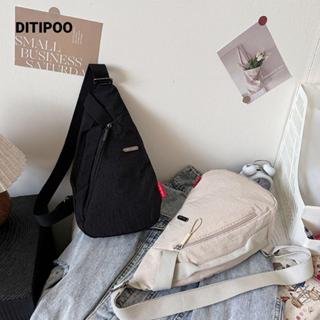 Túi đeo ngực DITIPOO, Túi đeo chéo điện thoại thể thao chống nước, Túi đeo vai hình giọt nước bằng Nylon Unisex Nam Nữ