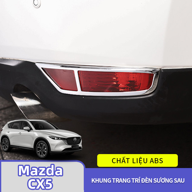 Mazda CX5 2017-2021 Thích Hợp Cho Xe Mazda CX5 Mới Phía Sau Đèn Sương Mù Khung Trang Trí 17-21 cx5 P