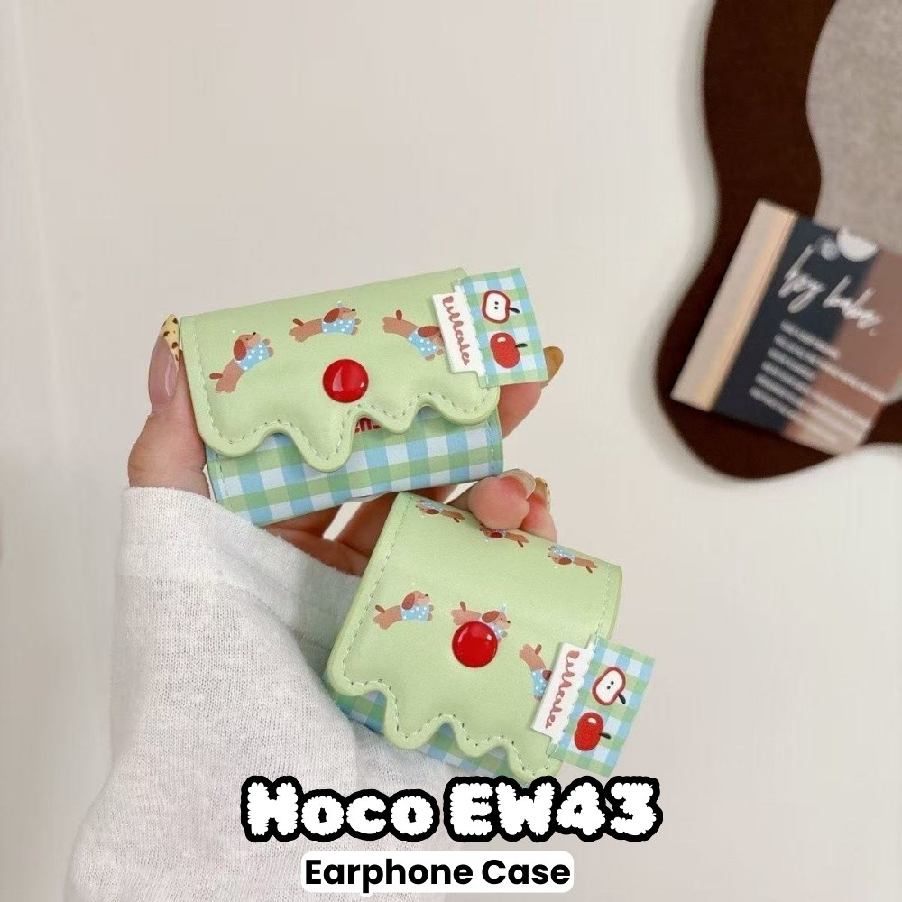 Dành Cho Hoco EW43 Ốp Lưng Hoạt Hình Dễ Thương Dệt Hàng Thủ Công Vỏ Tai Nghe