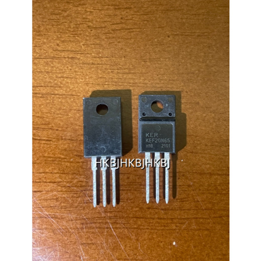 2 chiếc KEF20N65 TO220F KER 20N65 TO220F 20A 650V MOSFET bóng bán dẫn