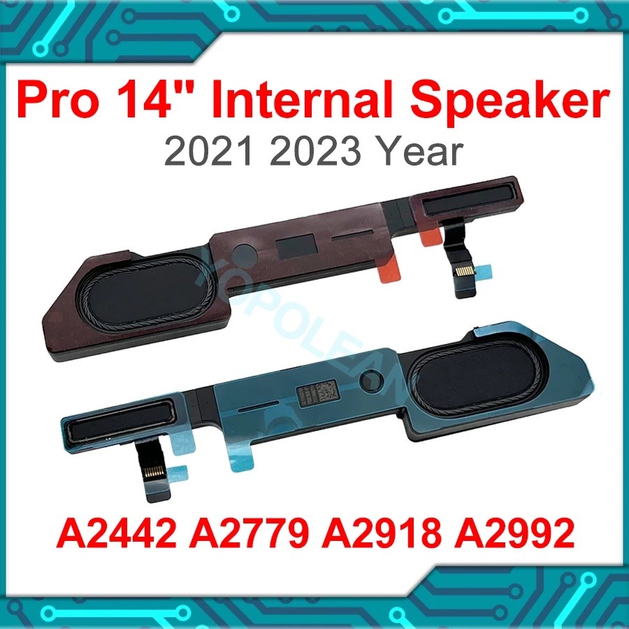 Loa Mới Trái Phải Cặp Dành Cho MacBook Pro Retina 14 "A2442 A2779 A2918 A2992 Loa 2021 2023 Năm