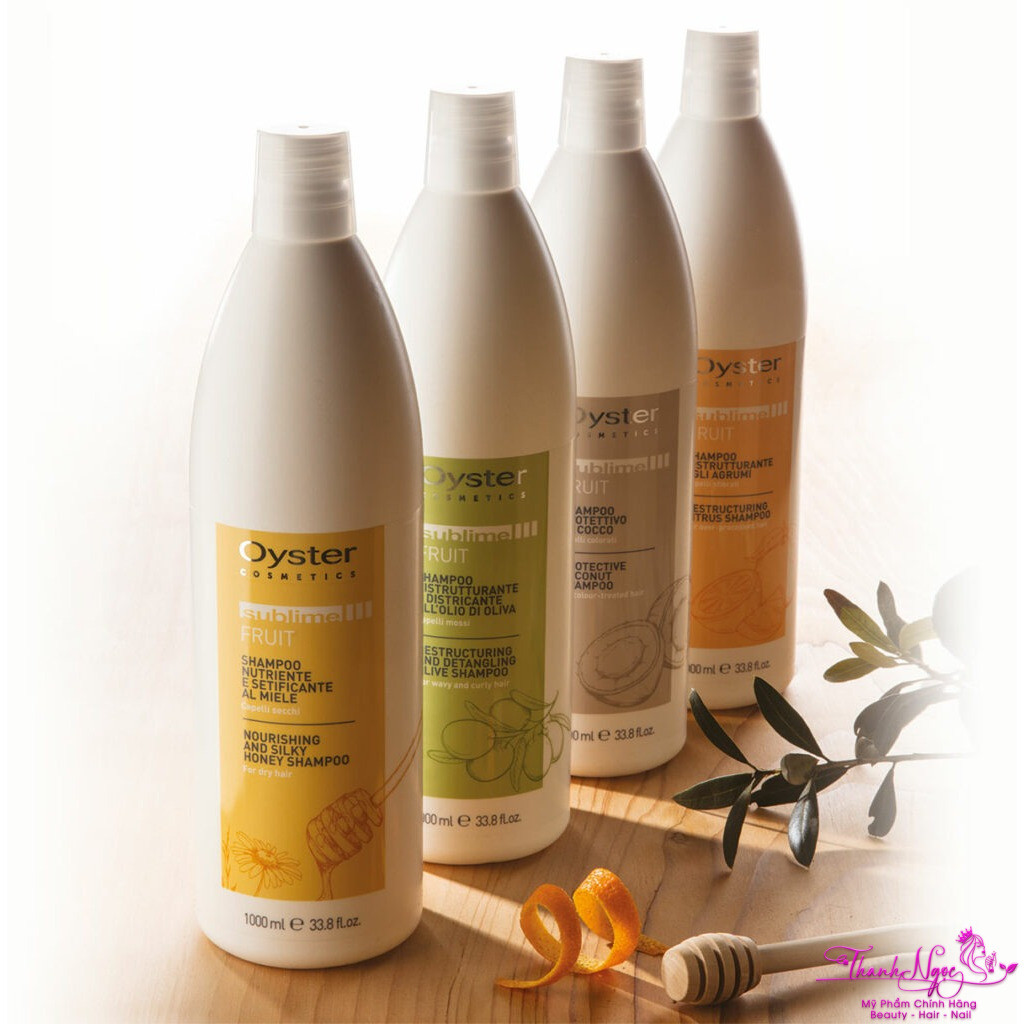 DẦU GỘI TINH CHẤT DỪA OYSTER SUBLIME FRUIT COCONUT 1000ML . TN