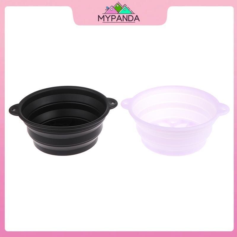 MYPANDA Có Thể Gập Lại Mặt Ice Bath Bowl Facials Plunge Wash Basin Silicone Portable Travel Home Ski