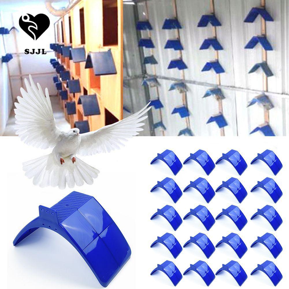 SJJL Racing Pigeon Rest Lồng Phụ kiện Khung Dwelling Nhựa Perches