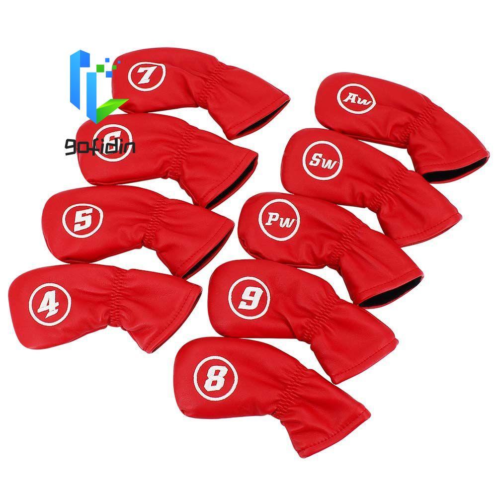 GOFIDIN Golf Iron Headcover 4-9, P, S, A - Vỏ bảo vệ bền bỉ cho gậy golf