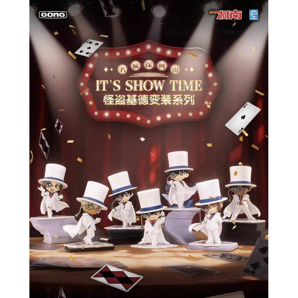 [Hàng có sẵn] POPMART * GONG Thám Tử Lừng Danh Conan It 's show time Phantom Thief Kidd Cross-Dressi