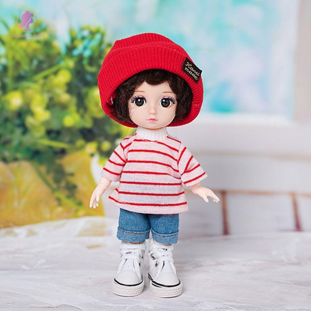 RESOURCE GIỚI HẠN Quần áo búp bê 30cm, Vải búp bê đầy màu sắc Thích hợp cho quần áo búp bê 12 inch, 