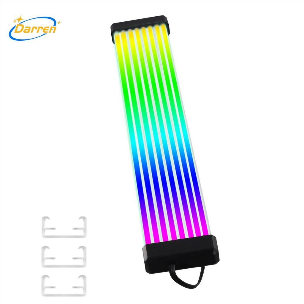 RGB LED Strip ARGB Sync Board cho máy tính Nguồn điện GPU Card đồ họa Cable Case Neon Line Card đồ h