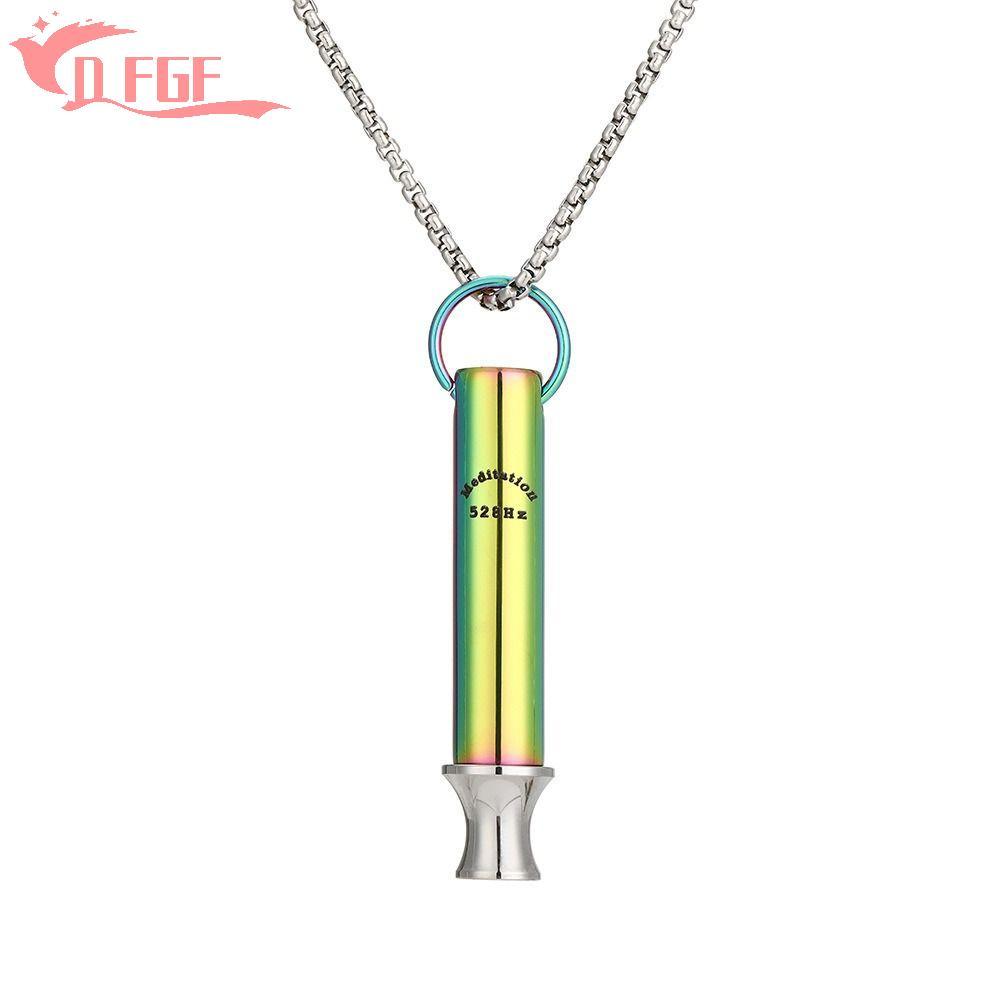 DFGF Vòng cổ thiền mặt dây chống thở 528Hz, hỗ trợ yoga