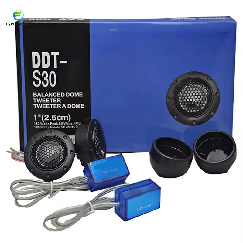 DDT-S30 1 Cặp Tweeter Xe Ô Tô Âm Thanh Lụa Phim Sửa Đổi Xe Hơi 180W Loa Âm Thanh Cao Cấp Âm Thanh Xe