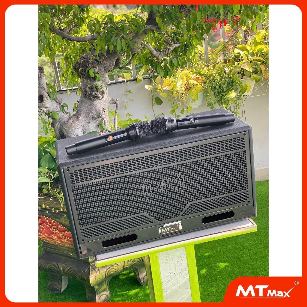 Loa Karaoke Cao Cắp T20 Pro – 500W , Bass Đôi 20cm Âm Bass Căng Ấm Treble Sáng, 2 Bo Mạch Liền
