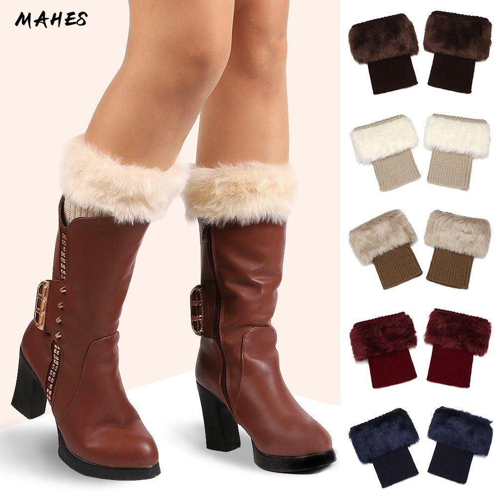 Tất Boot MAHES Thời Trang Bé Gái Mùa Đông Boot Warmer