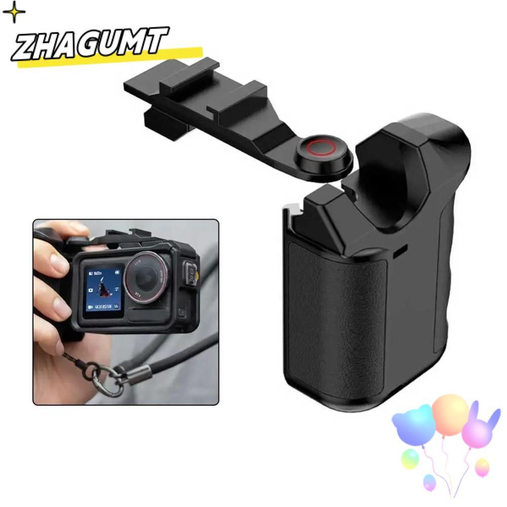 ZHAGUMT Street Grip Holder, Nút Shutter Release Nhanh Xplorer Grip Kit Handle, Tay Cầm Máy Ảnh Bằng 