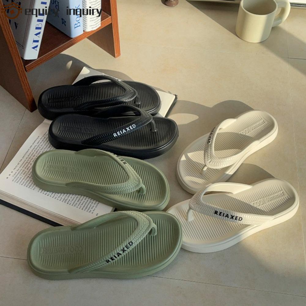 equity inquiry Dép trượt nam EQUITY INQUIRY, Dép chống mùi chống trượt nữ, Giày đế mềm nhẹ EVA Kẹp m