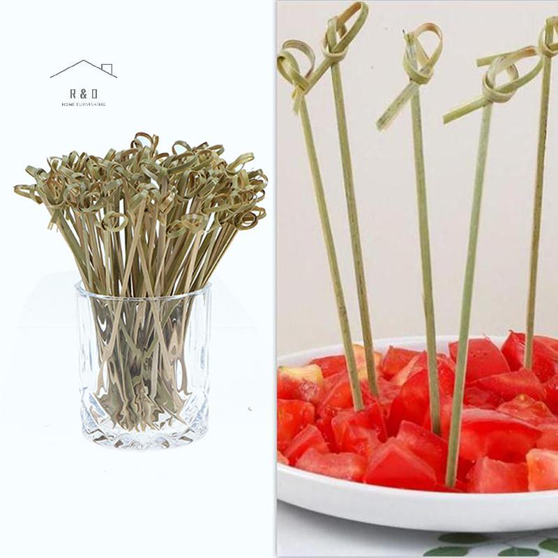 RO > 100 Chiếc Dụng Cụ Cắt Nút Tre Cotail Pis Cho Tiệc Cotail Snas Sandwiches Mới