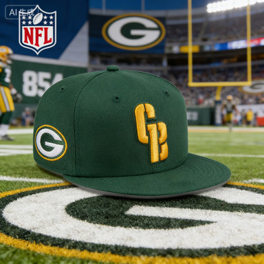 Mũ bóng chày New Era Green Bay Packers Deceptor 9FIFTY Snapback Unisex, chống nắng