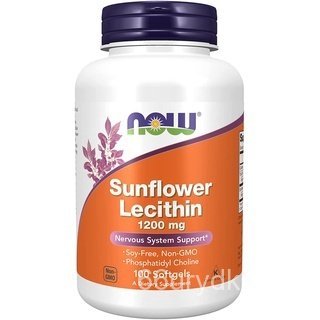 Mua hộ hàng chính hãngMua hộ hàng chính hãngViên uống chống tắc tia sữa Now Sunflower Lecithin 1200m