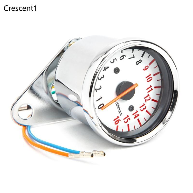 CRE Tăng cường khả năng hiển thị Máy đo RPM xe máy Tach Đọc chính xác cho những người đam mê