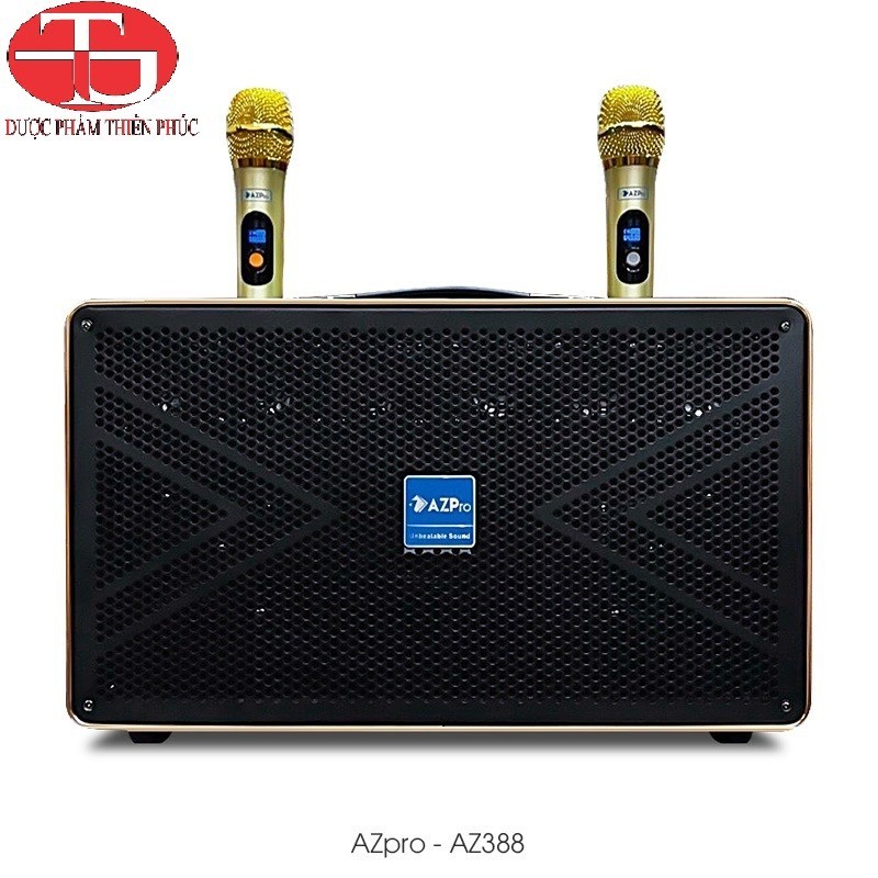 [Loa Bluetooth AZpro AZ-388, Loa Xách Tay Nhỏ Gọn, Loa Karaoke Nhỏ Du Lịch, Loa Bluetooth - audio ch