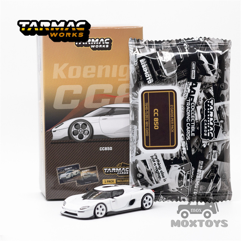 Xe mô hình đúc màu trắng Tarmac Works TW 1: 64 CC850