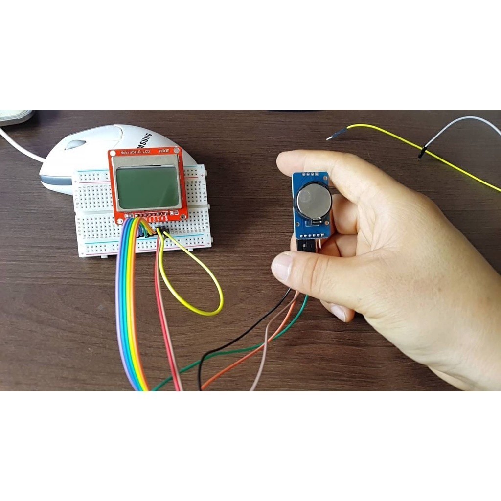 Module Thời Gian Thực RTC DS3231 + AT24C32 (Mạch Đồng Hồ RTC)