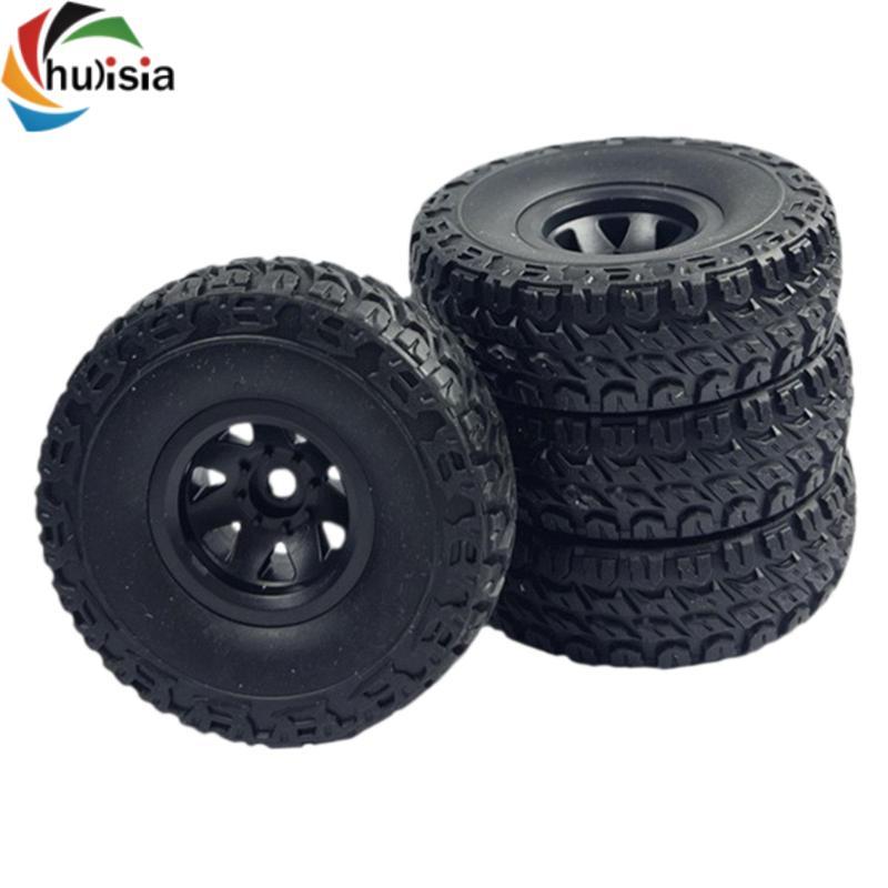 Bộ 4 Bánh Xe Và Lốp RC Hạng Nặng, Phụ Kiện Nâng Cấp Xe, Lắp Đặt Dễ Dàng, Ld18499 Ld18401, DIY Sửa Đổ