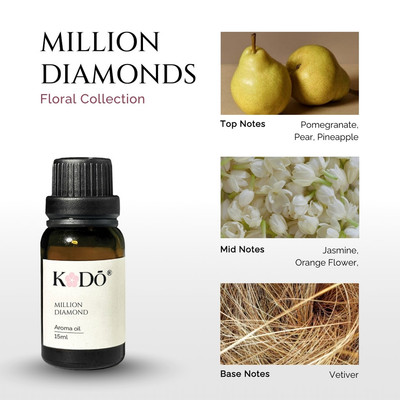Tinh Dầu Nước Hoa KODO Million Diamonds - Hương Thơm Ngọt Ngào, Quyến Rũ, Sang Trọng