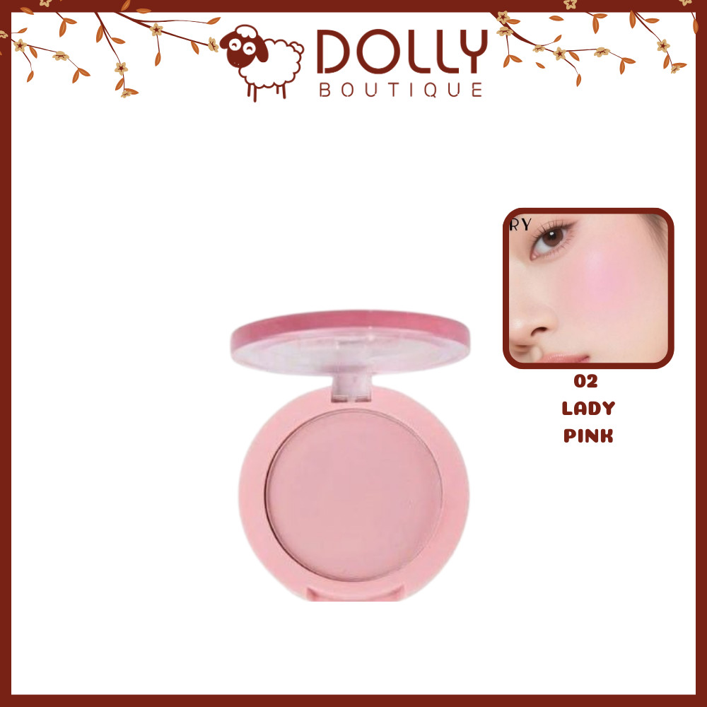 Phấn Má Jary Sweet Cheeks Powder Blush - Phấn Má Hồng Dạng Nén Mịn Lì, Lên Màu Chuẩn, Lâu Trôi Tự Nhiên | BigBuy360 - bigbuy360.vn