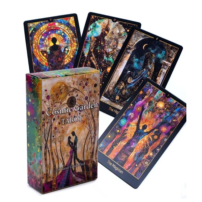 Bộ bài Tarot Cosmic Garden Bộ bài Tarot độc đáo 78 lá bài Tarot Oracle