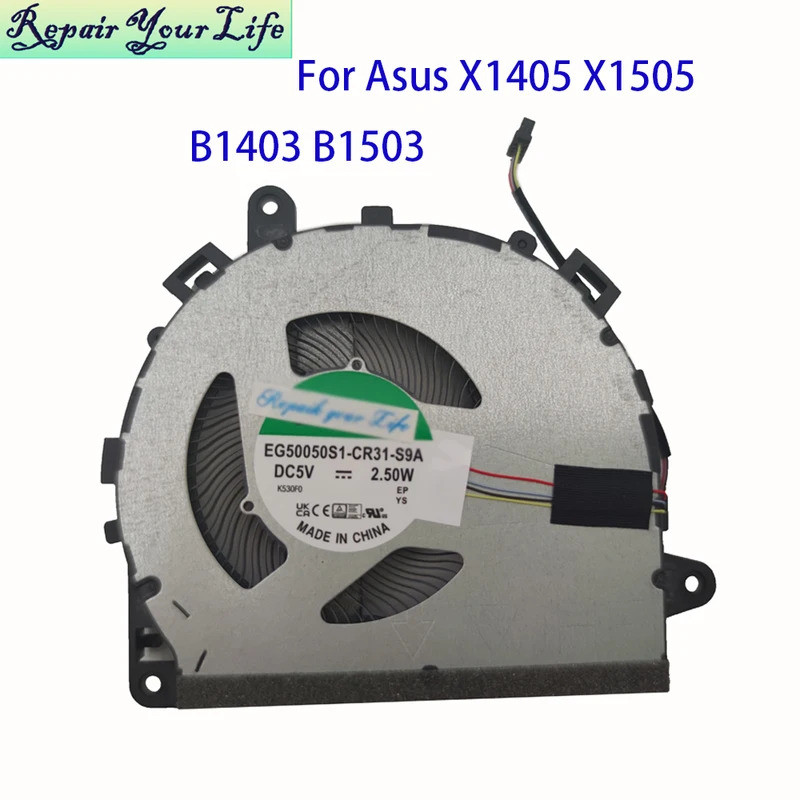 Laptop CPU Quạt Tản Nhiệt Cho Asus CX1405 CX1505 ExpertBook B1403CVA P1403 PM1503 BM1503CDA 13NX0810