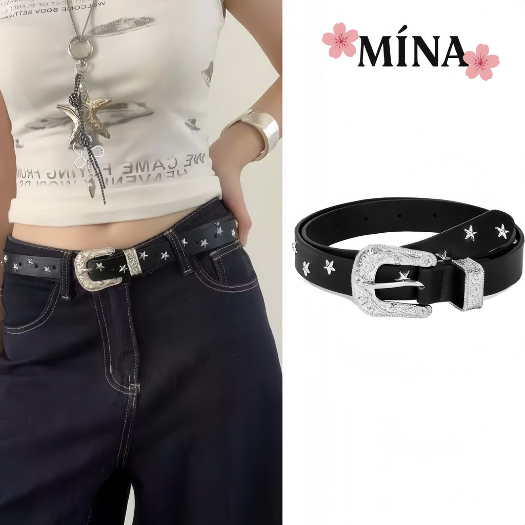 Thắt lưng trang trí theo phong cách Ins độc đáo phong cách Kuu Clothes cổ điển âu mỹ- Thắt Lưng Y2K 