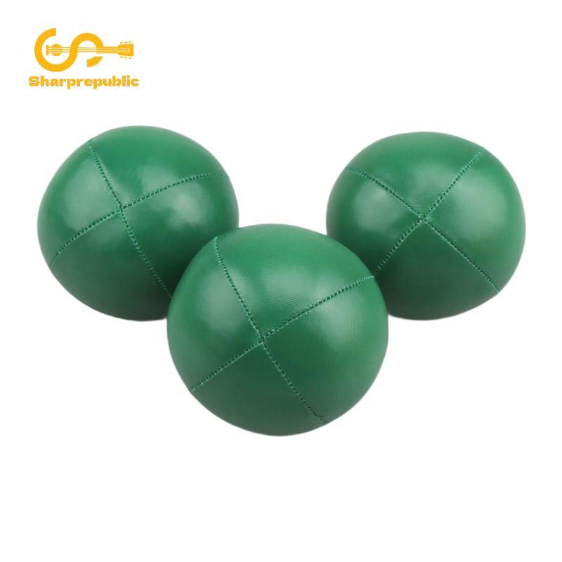 Sharprepublic 3x Juggling Balls Ném tay Đồ chơi Juggle Dễ dàng cầm PU nhào lộn ném bóng