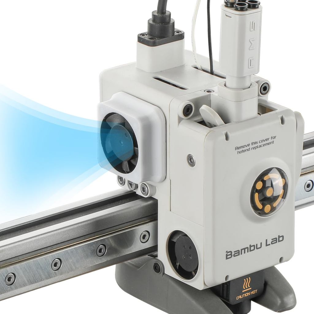 Quạt đùn A1 cho máy in 3D Bambu lab A1 / A1Mini, Bộ làm mát động cơ ép đùn tự động Giải quyết quá nh