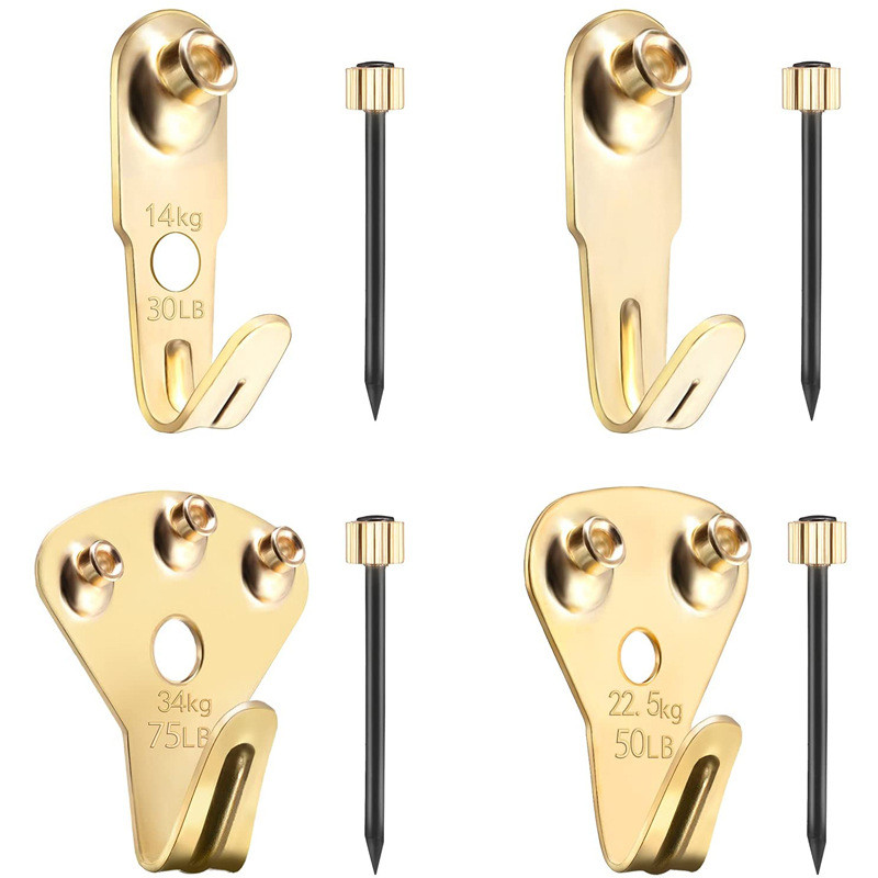 Popular~Supply of heavy-duty picture frame hook accessories, reinforced hardware hook and nail combi