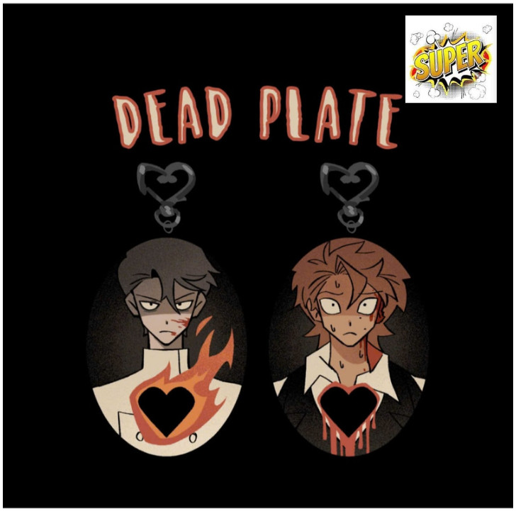 Móc khoá PREORDER Dead Plate Portrait Keychain