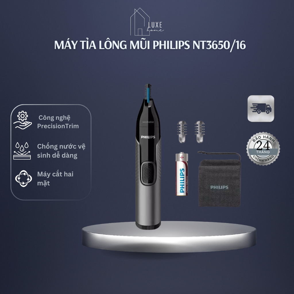 Máy tỉa lông mũi Philips NT3650/16