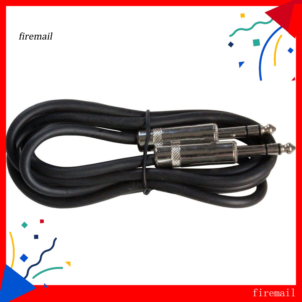 [FM] 3ft TRS Stereo 1 / 4 inch đến 63mm Balanced Pro Audio Male to Male 16AWG Dây cáp