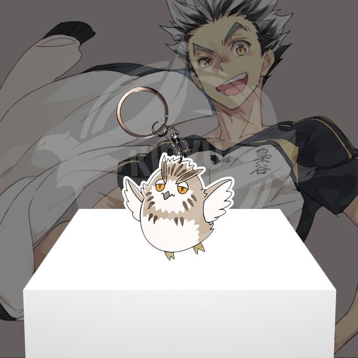 Gantungan Kunci Anime Haikyuu Bokuto Koutarou - Ganci Akrilik - Keychain Acrylic - Bokuto 1, Gantung