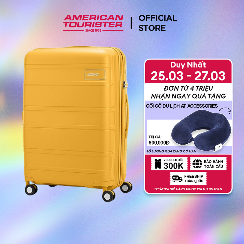 Vali kéo American Tourister Litevlo Spinner EXP TSA