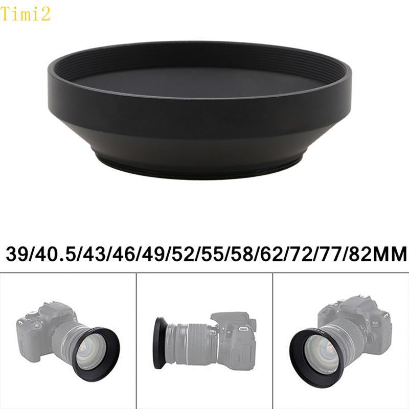 Timi2 39mm 40 5 43 46 49 52 55 58 62 72mm cho máy ảnh DSLR Lens Hood cho nắp bảo vệ