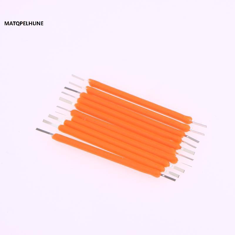 MATQPELHUNE 10 Chiếc Edison Bóng Đèn LED Dây Tóc Bộ Phận Đèn 38mm DC3V Hạt LED Sợi Kim Phụ Kiện Đèn 