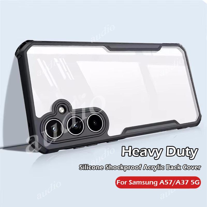 Samsung A57 5G Trong Suốt Acrylic Chống Sốc Ống Kính Máy Ảnh Bảo Vệ Dành Cho Samsung Galaxy A57 A37 