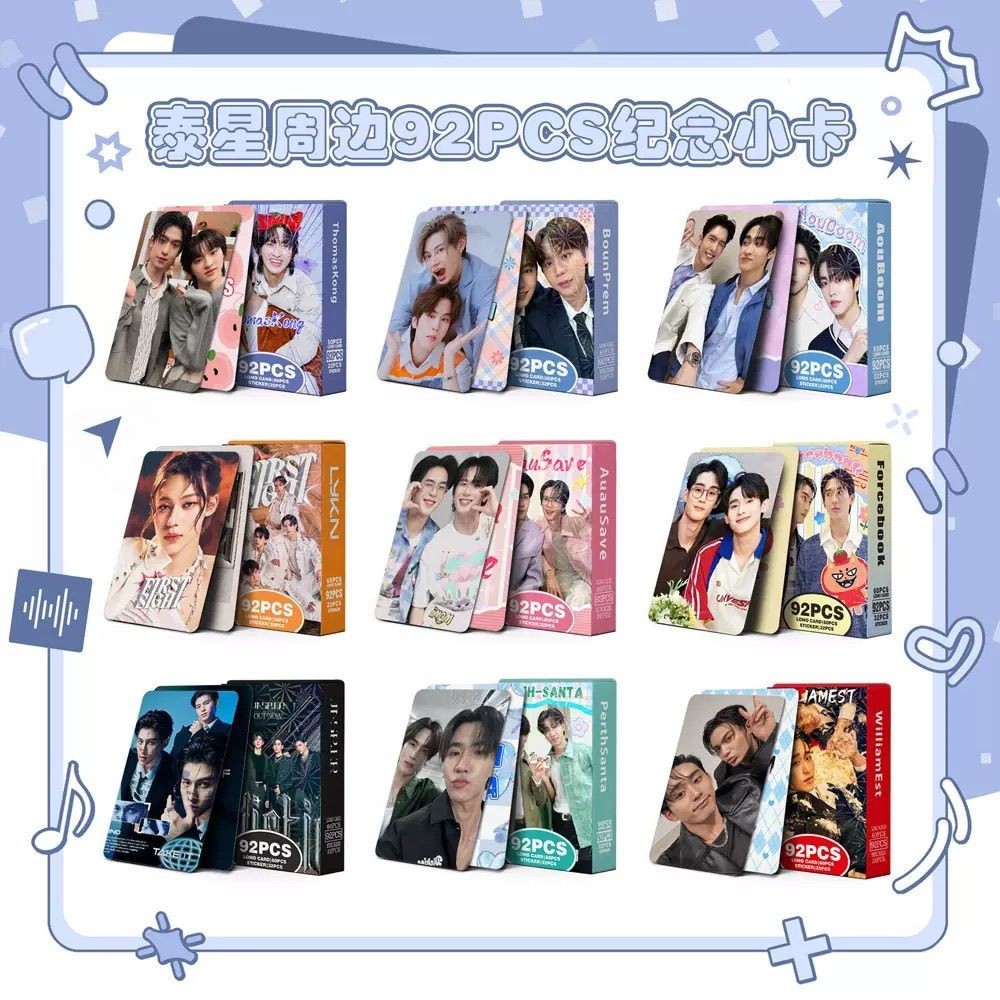 Taixing Photocard Tổng Chuỗi 92 Photocards AuauSave WilliamEst BounPrem Photocard LOMO Card 3.27