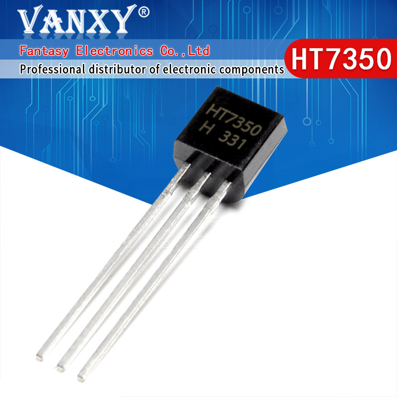 10 chiếc HT7350 TO-92 HT7350-A TO92 7350-A 7350 chip điều chỉnh ba đầu