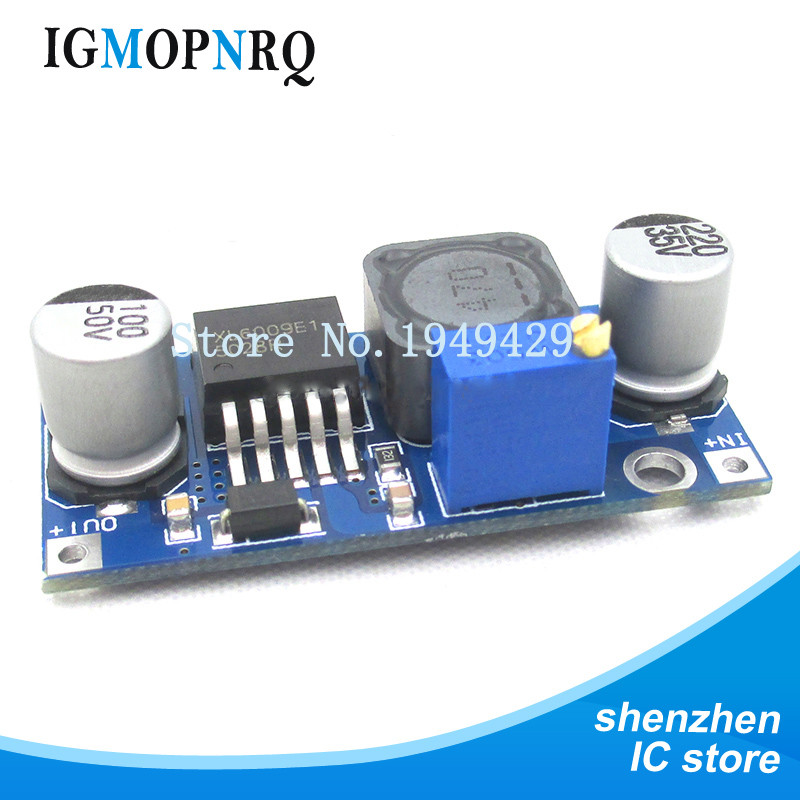 1 Chiếc XL6009 DC-DC Có Thể Điều Chỉnh Step-up buck Tăng Cường Nguồn Điện Bảng Mô Đun