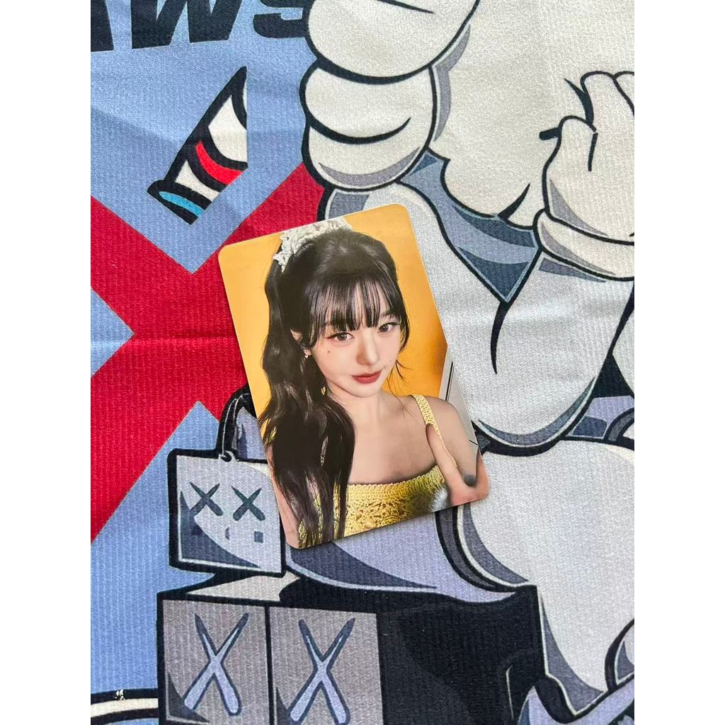 IVE Wonyoung d Club Magazine Card wm8REI Lịch để bàn Photocard Phiên bản chính hãng