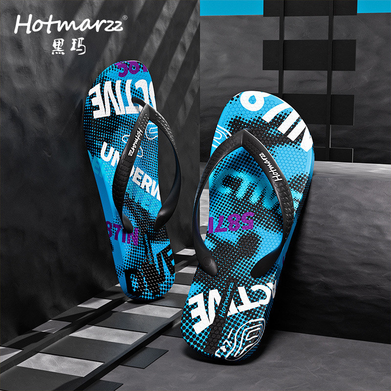 Hotmarzz Hotmarzz Dép xỏ ngón nam mùa hè Dép ngoài trời chống trượt Dép xỏ ngón Du lịch biển